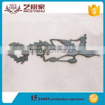 Good quality wrought iron & cast iron decorated gate fence accessories