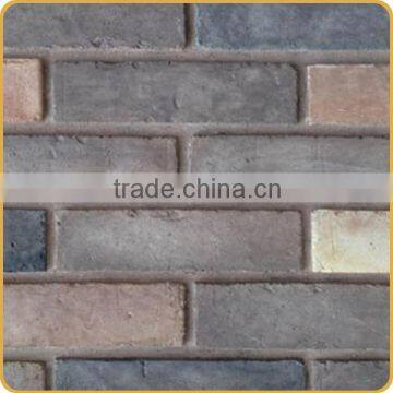 Decorative wall thin facades bricks