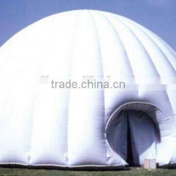 Inflatable White Dome Tent