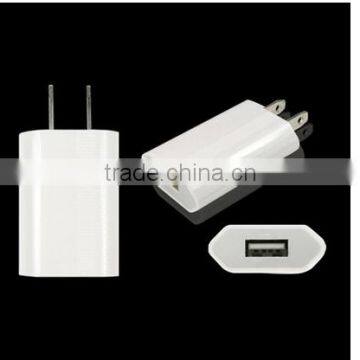 wholesale high quality AC Power Adapter US Plug Wall Charger For iPhone5 iPhone4 3G 3GS