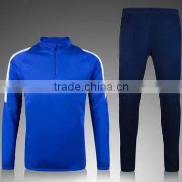 Free shipping to Italy Milan 2016-2017 hot sale soccer training tracksuit set best quality football sweater suit