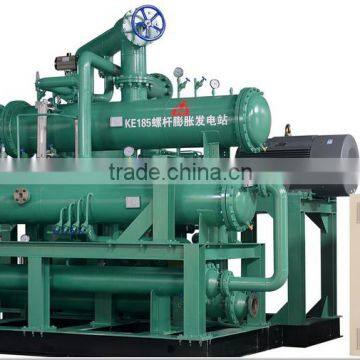 ORC Small Heat Recovery Cycle Screw Steam Expander Electric Generator photo-3