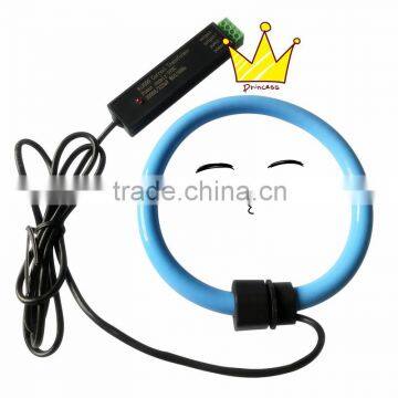 factory red yellow blue green rogowski coil current sensors with 6-50cm diameter