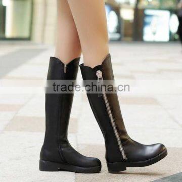 Woman Boots Real Leather Shoes Long Boots CP6690