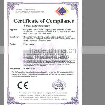 DC12V to DC60V 500W Converter for Difference Area photo-5