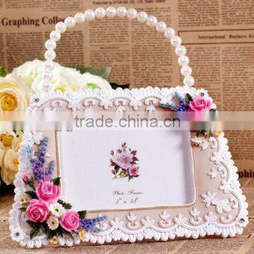 Wholesale Shabby chic decor Bling Funny photo frame