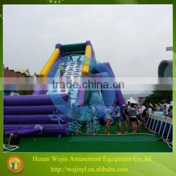 Factory directly sale giant funny swimming pool slide for sale