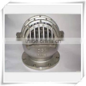 water pump stainless steel screen PN16 foot valve