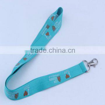 Promotional custom leather car key lanyard strap