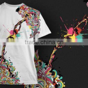 custom print t-shirts custom shirt printing low MOQ