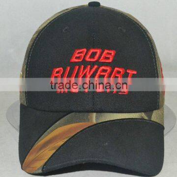 Professional custom black stitching material is 100% cotton,front logo3D embroidery, 58 cm size