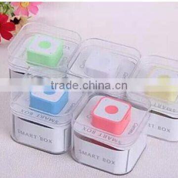 2015factory Price Promotion Candy Color Mini Bluetooth Speaker for All Bluetooth Device
