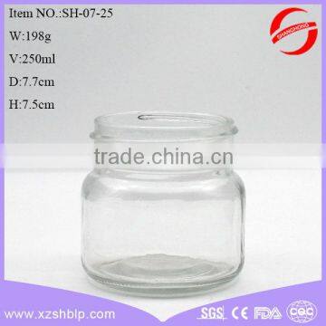 hot sale megnetic glass spice jar wholesale