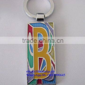 Metal professional custom made soft enamel key chains made in china