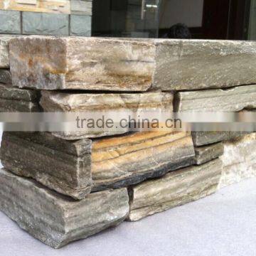 High Quality Cement Back Natural Exterior Stone Wall photo-4