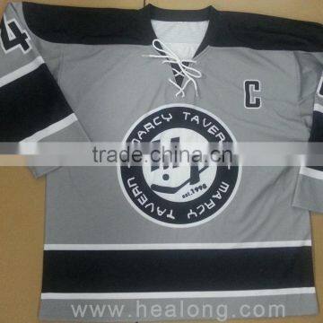 Mens 2016 Sublimation Custom Healong Wholesale Hot Sales Ice Hockey Jerseys Wear And Socks