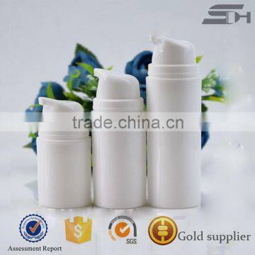 Screen Printing Surface pp white airless bottle free sample