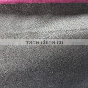 100% polyester suede fabric for shoes, bags, upholstery fabric