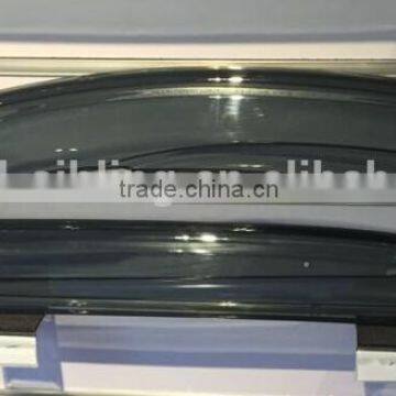 PS material mould-injection 2.3mm transparent window deflectors mugen type for corolla 03 use