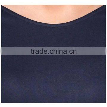 Short Sleeves V Neck Skater Dress Women Latest Fashion Summer Dress photo-5