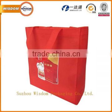 wholesale recyclable printed non woven tote bag