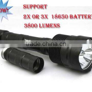 TrustFire TR-3T6 3800LM 3xCREE XM-L T6 Best LED Flashlight Torch 5-Mode 3 x 18650 photo-3