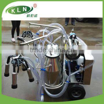 2013 new style milk 2 cows a time vacuum pump milking machine