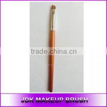 Orange Eyebrow Brush with Angled Top Hair