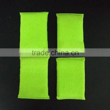 Microfibre Cloth Kitchen Cleaning Dish Washing Scouring Pad Sponge photo-4