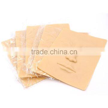 3D Face Practice Skin With Lips & Nose & Eyes & Eyebrows, Professional Combination PMU Practice Face Skin photo-4