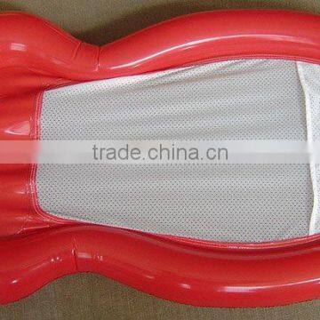 inflatable mesh lounge,island, floating mat, inflatable floating mattress, inflatable water bed, floating chair, floating bed