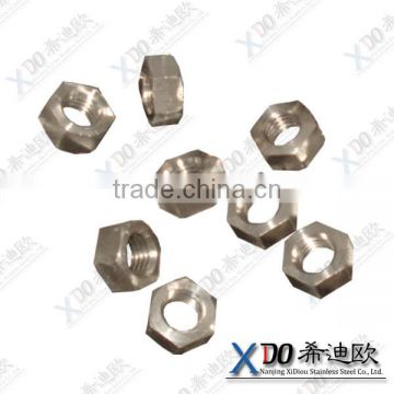 1.4529 China manufacturer stainless steel bolt and nut asme hex nut