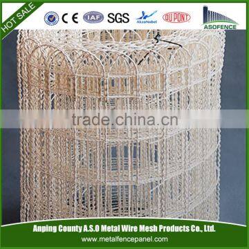 Powder coated garden ornamental woven wire