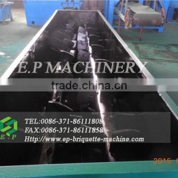 Double shafts coal mixer for coal briquette production line