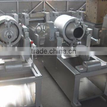 commercial hot air cereal puffing machine/ fast rice, wheat poping machine