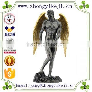 2015 chinese factory custom made handmade carved hot new products resin nude little angel models