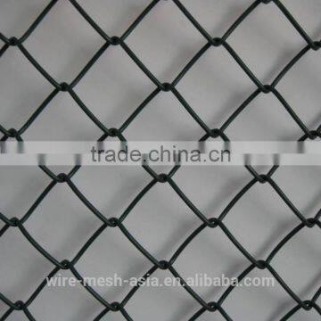 Temporary construction chain link fence