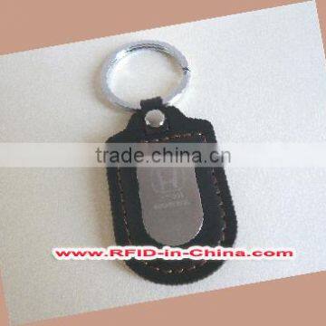 Waterproof Leather Key Fob With Printing Logo photo-5