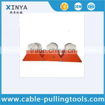 Manhole Cable Rollers Triple Cable Pulley With Nylon Wheel 140x160mm photo-2