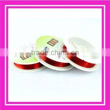 Red Copper Beading Wire for jewellery