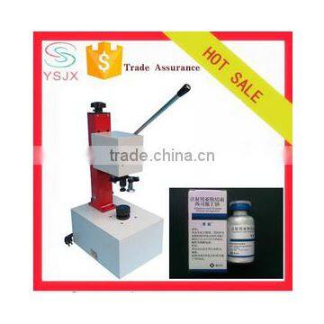 10ml 20ml 30ml vial bottle cover capping machine for small bottles