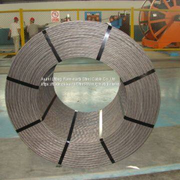 High Carbon Steel Wire 12.7mm & 15.24mm , 1860 MPA Tensile Strength photo-2