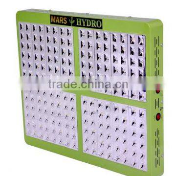 Top Quality Hydrophonic Growing System Marshydro Reflector 192 5 watt chips1000W LED full spectrum indoor plant