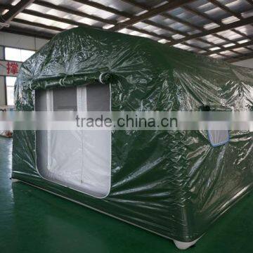 Airbrother inflatable PVC fabric military refugee tent