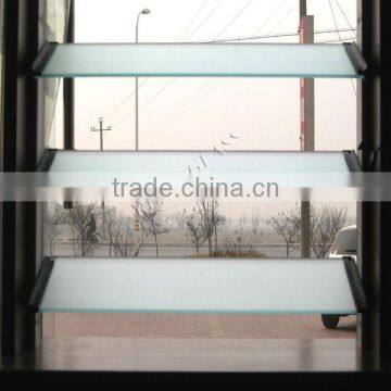 3-6mm CE & ISO9001 Frosted Glass Louver