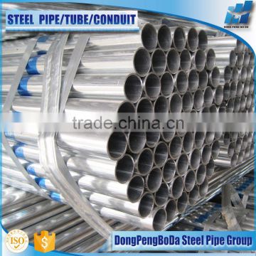 ASTM A53 Pre galvanized welded 8" 6000mm steel pipe