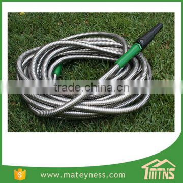 Custom Length Water High Pressure Flexible Stainless Steel Metal Garden Hose