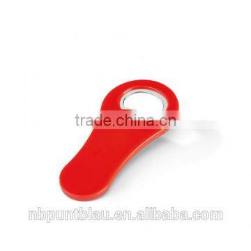 Plastic Bottle Opener With Magnet and Keychain photo-2