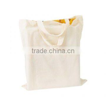 Manufacturer custom natural printing cotton canvas tote handle bags