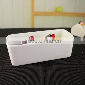 Pasta Bowls White Square Serving Bowl photo-2